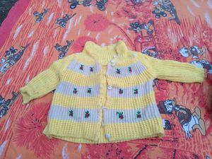 Cute Baby Embroidered Cardigan