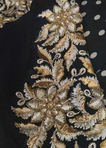 Embellished Ombre Kurta dual colour heavy embroide