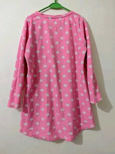 Cute 'Hello Winter' Night Suit