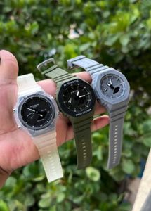 Casio G-Shock Green Analog-Digital Watch
