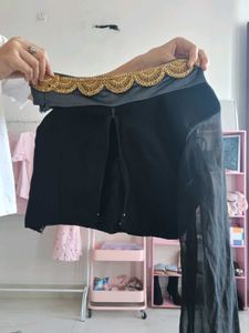 Black Ethnic Skirt And Blouse