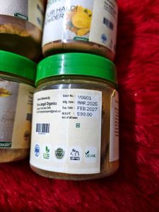 Pack Of 4 Turmeric Powder For Face N Skin Care