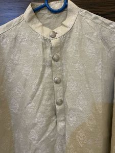 Men's Ethnic Kurta Set with Nehru Jacket