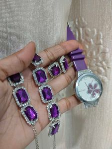 Jewellery Set and Watch