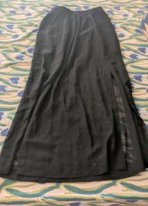 Elegant Black Maxi Skirt