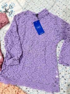 completely new set of 3 Lace Blouse Se
