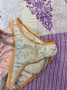 Cute Heart &amp; Floral Print Panties (2 Pcs)