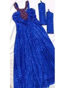 Elegant Blue Gown