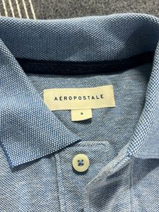 Aeropostale Blue Polo Shirt