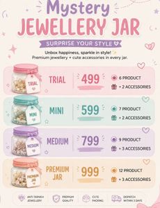 Mystery Jewellery Jar - Surprise Style