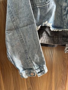 Two-Tone Denim Jacket