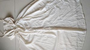 Cream Slip Dress