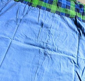 Green &amp; Blue Plaid Shirt