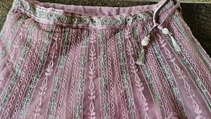 Lavender Embellished Lehenga Choli