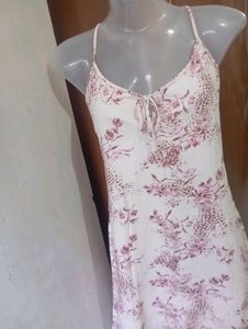 Y2K Floral Print Mini Dress