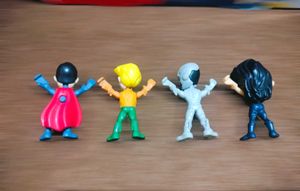 Kinder Joy  Super Hero Figurines Set
