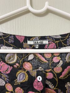 Floral Print Short Sleeve Dress