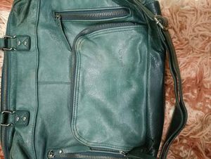 Imported Stylish Teal Leather Handbag
