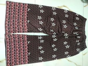 Winter Floral Print Dress