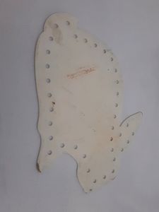 Lacing Activity For Kids( Rabbit Board With Holes And Plastic Lace)