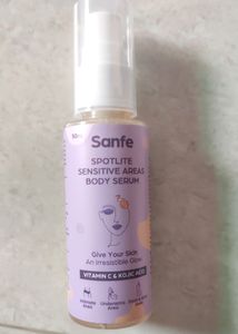 Sanfe Spotlite body serum pack of 2 with free gifts