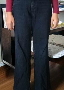 Classic Dark Wash Denim Jeans