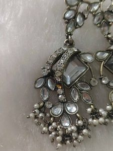 Elegant Dangle Earrings with Pearls