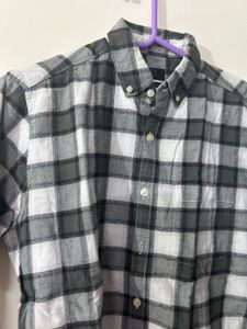 Classic Plaid Button-Down Shirt