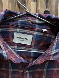 JACK&amp;JONES Checkered Casual Shirt