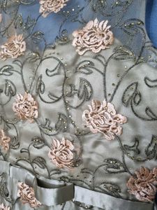 Elegant Floral Embellished Dress