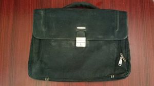 laptop bag with straps.