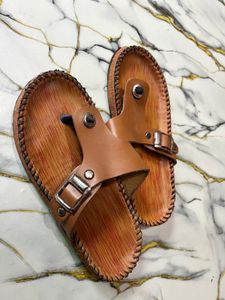 Stylish Brown Leather Sandals