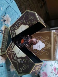 Exotic Saudi Arabia Attar Bottle in Decorative Box