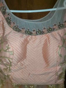 NEW Elegant Pink &amp; Gold Lehenga Choli