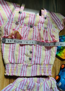 Cute Girls' Top &amp; Shorts Set