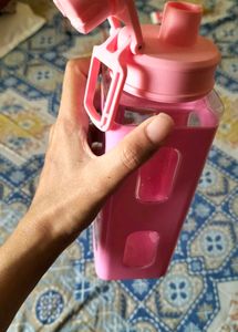 Trendy Pink Water Bottle