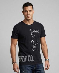Men's Black Graphic T-Shirt
