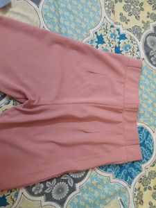 Stylish Pink Wide-Leg Pants