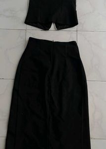 Chic Black Co-ord Set