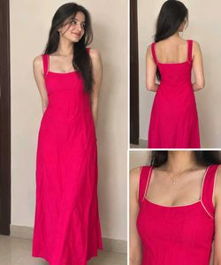 Pink Long Dress 💕