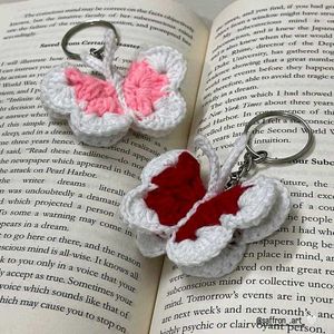 Butterfly Keychain crochet🌸✨