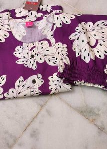 Zoya Kurta with Leaf Print