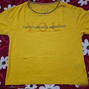 Yellow Graphic T-Shirt