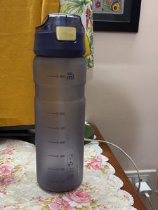 Blue Matte Finish Water Bottle