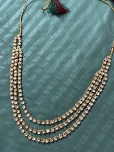Elegant Layered Kundan Necklace