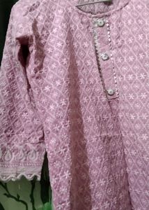 Elegant Embroidered Kurta