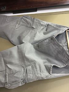 Men's Grey Cargo Pants