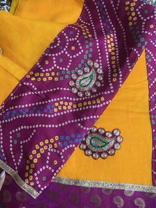 Beautiful Bandhani Cotton Saree