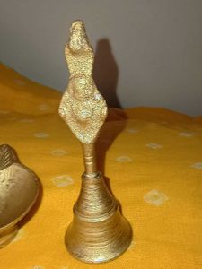 Vintage Brass Oil Lamp i &amp; Ganti