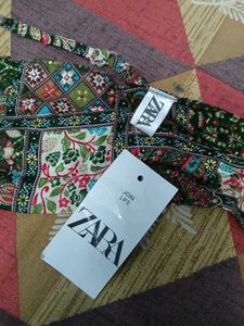 Boho Print Crop Top